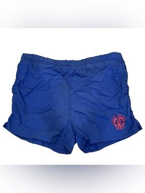 VTG Gecko Hawaii Swim Shorts Blue Medium Mesh Lined Board Surfing Pockets